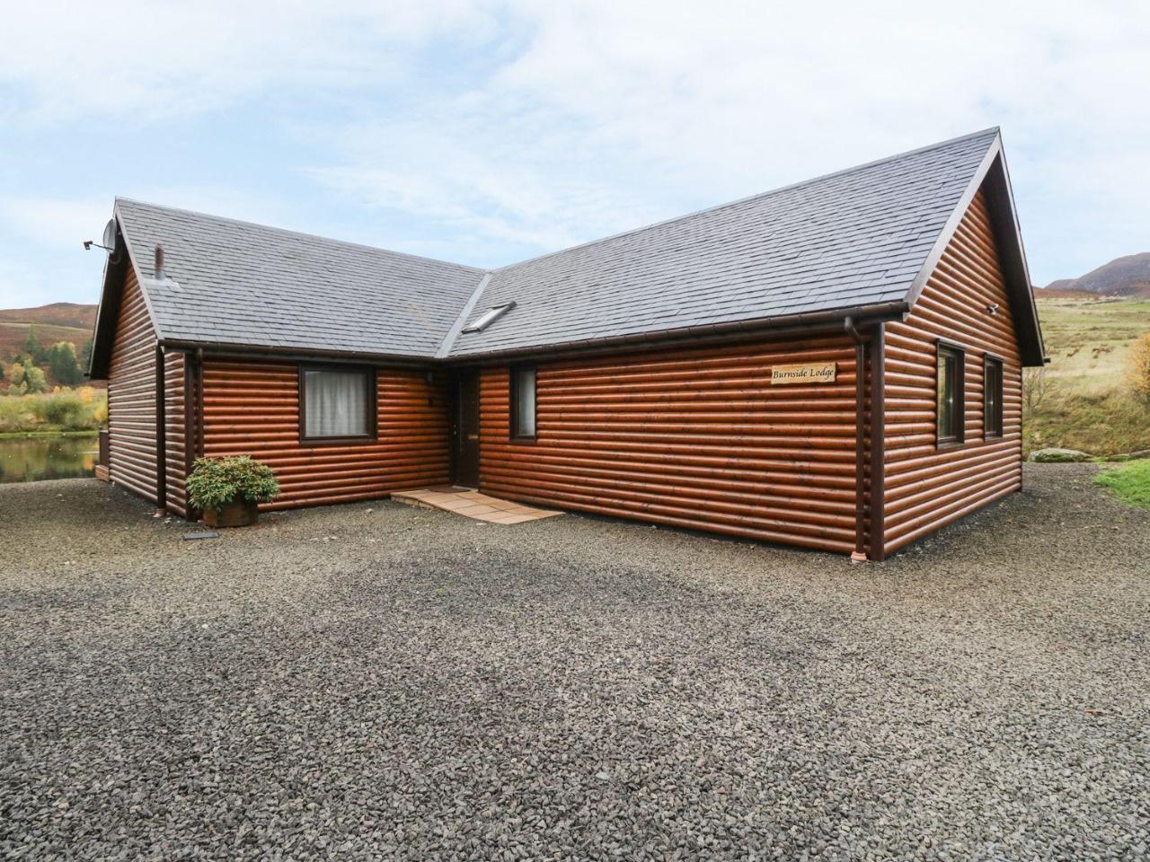 Burnside Lodge Lodge 1, Glengoulandie Aberfeldy Bagian luar foto